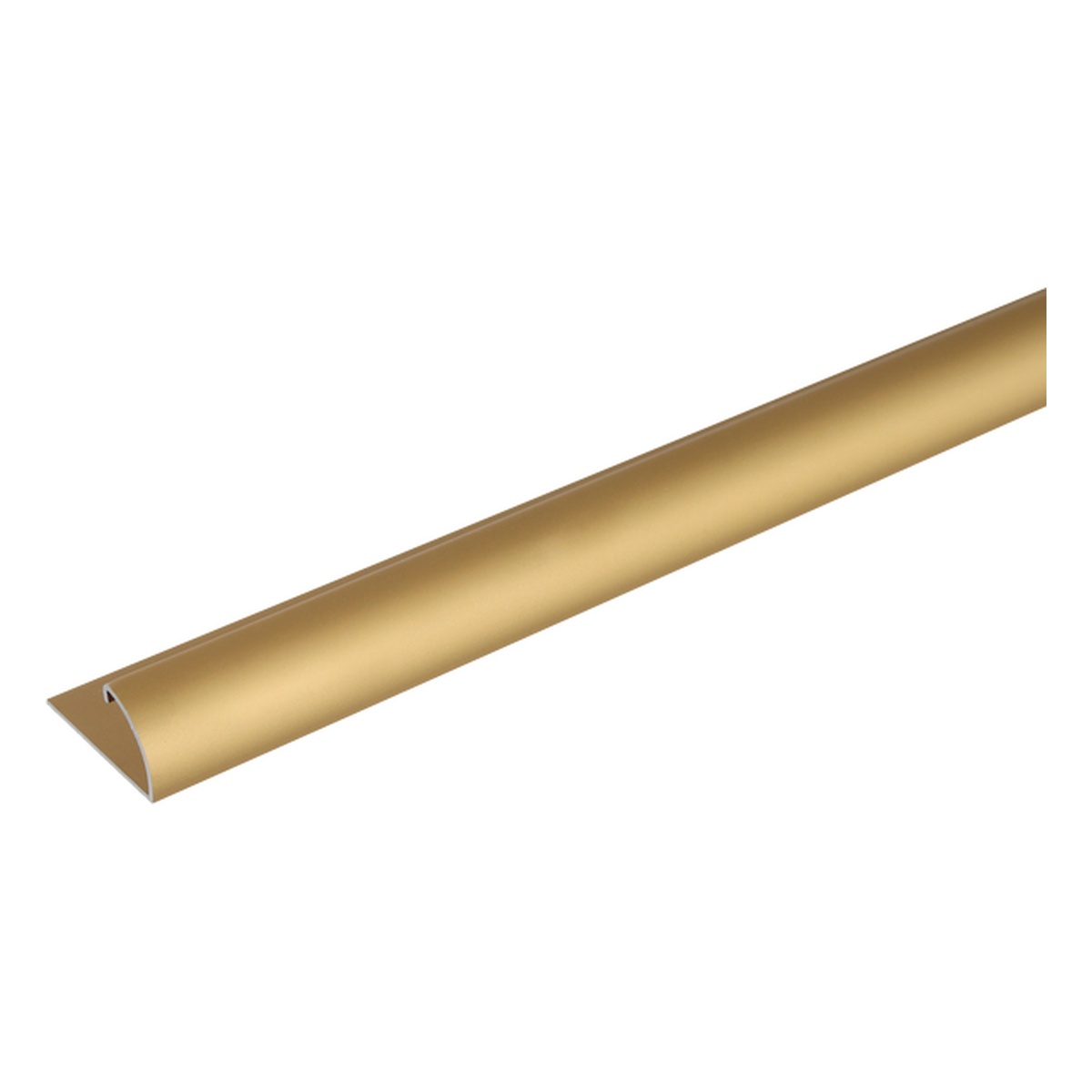 Alberts Abschlussprofil, 25 x 2000 x 13 mm, Aluminium, goldfarbig eloxiert - 1 Stk.