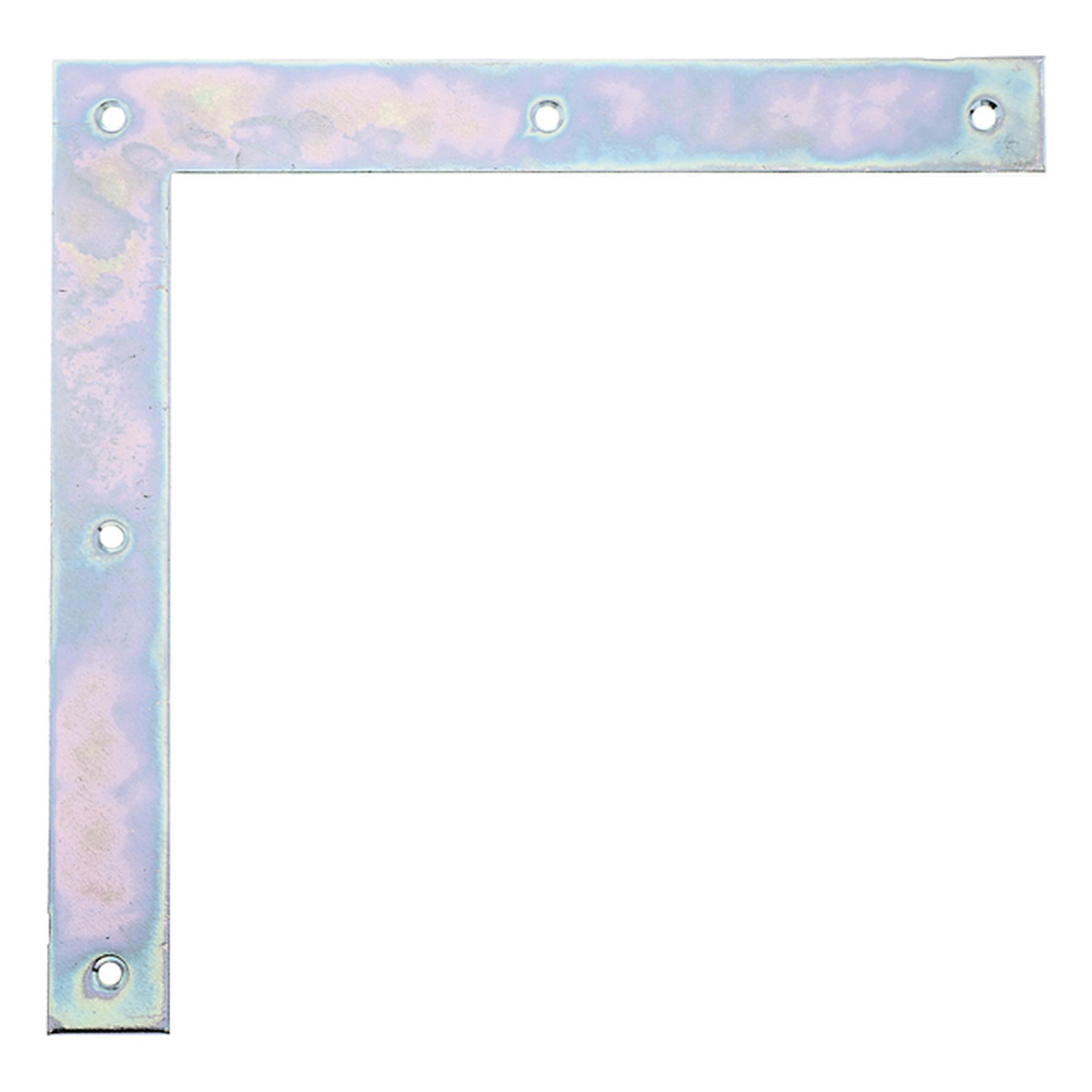 Alberts Tor-Winkel, 250 x 250 x 30 mm, Stahl roh, galvanisch verzinkt Dickschichtschutz - 1 Stk.