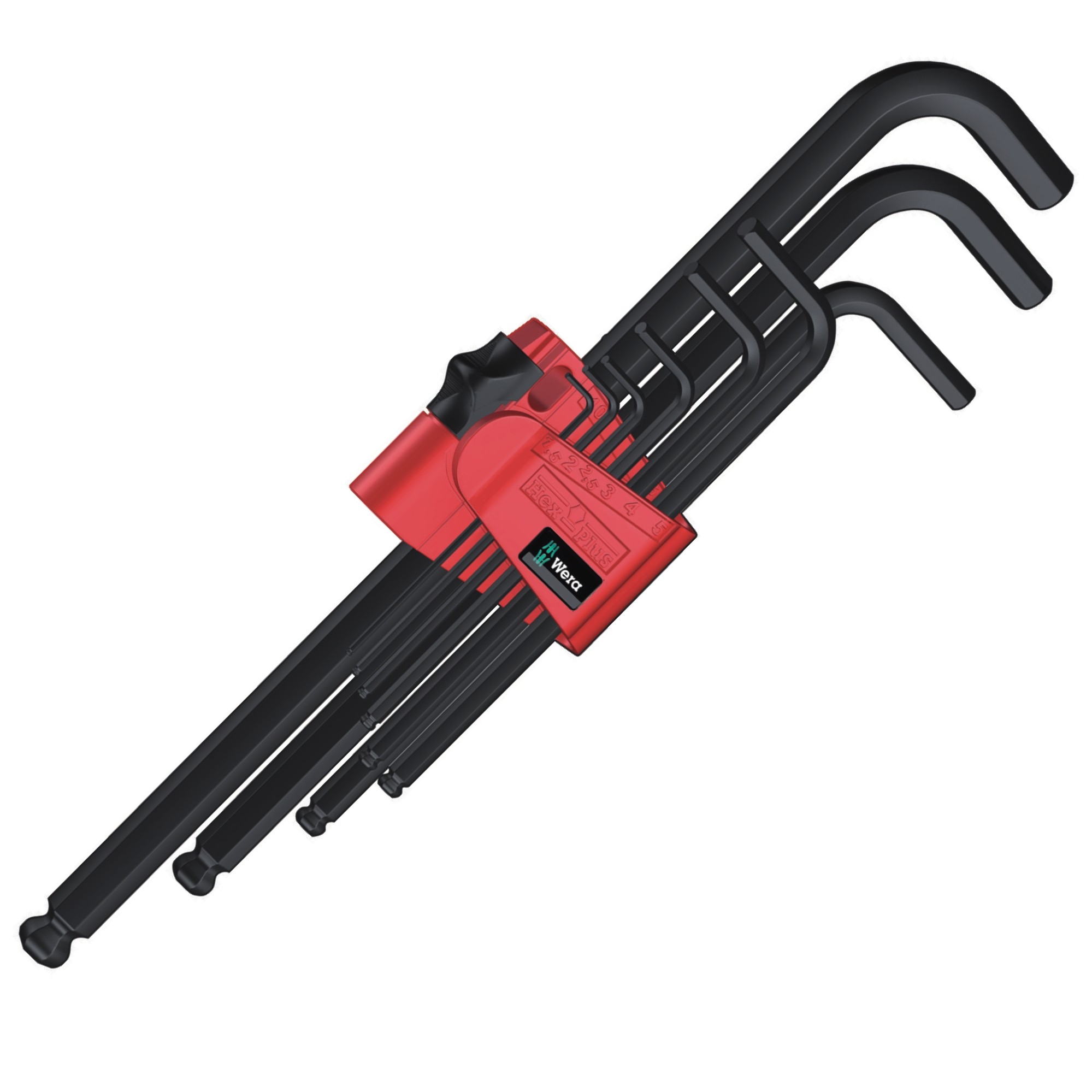 Wera 950 PKL/9 BM N Winkelschlüsselsatz, metrisch, BlackLaser Wera 950 PKL/9 BM N Winkelschlüsselsatz, metrisch, BlackLaser