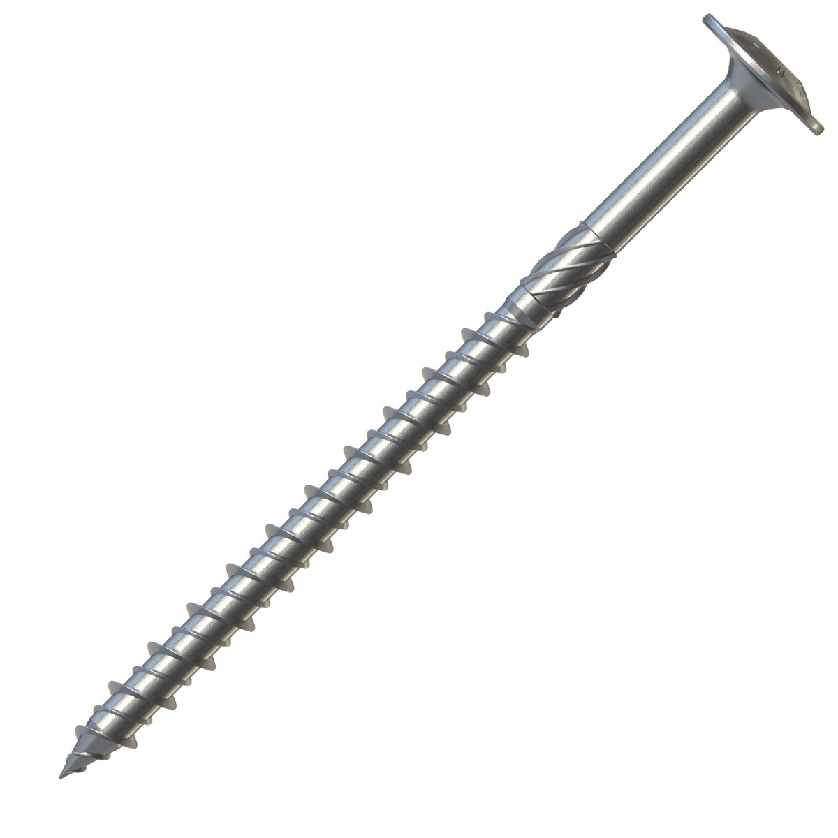 Reisser HBS Tellerkopf Holzbauschraube 8,0x140 mm, Edelstahl A2, Teilgewinde, TX40 - 25 Stk.