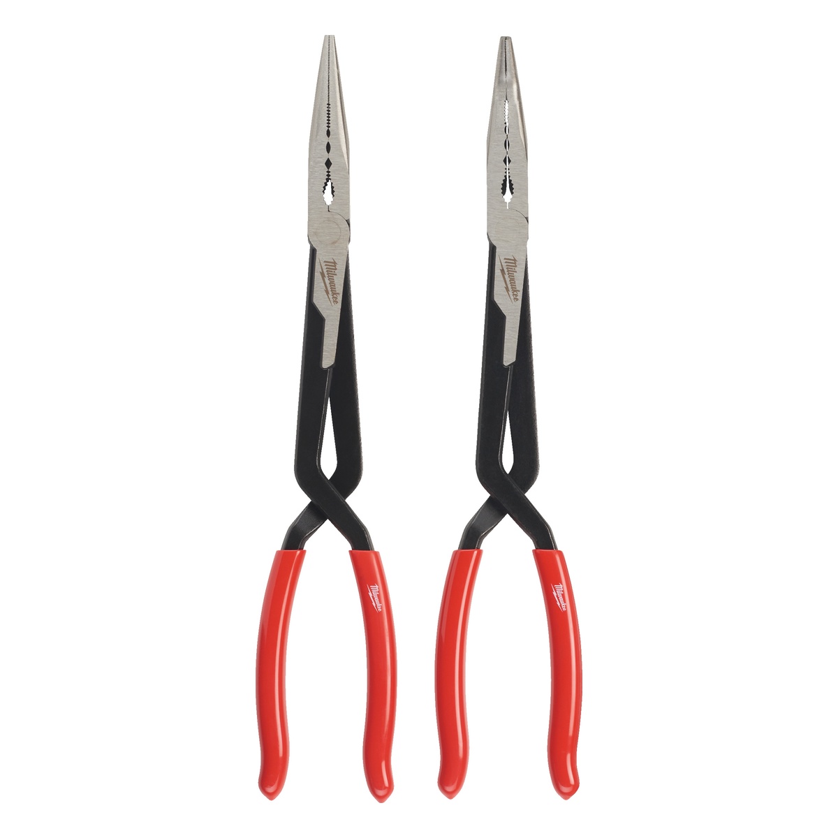 Milwaukee Montagezangen-Set, lange Ausführung 2-teilig - 1 Stk. Milwaukee Montagezangen-Set, lange Ausführung 2-teilig - 1 Stk.