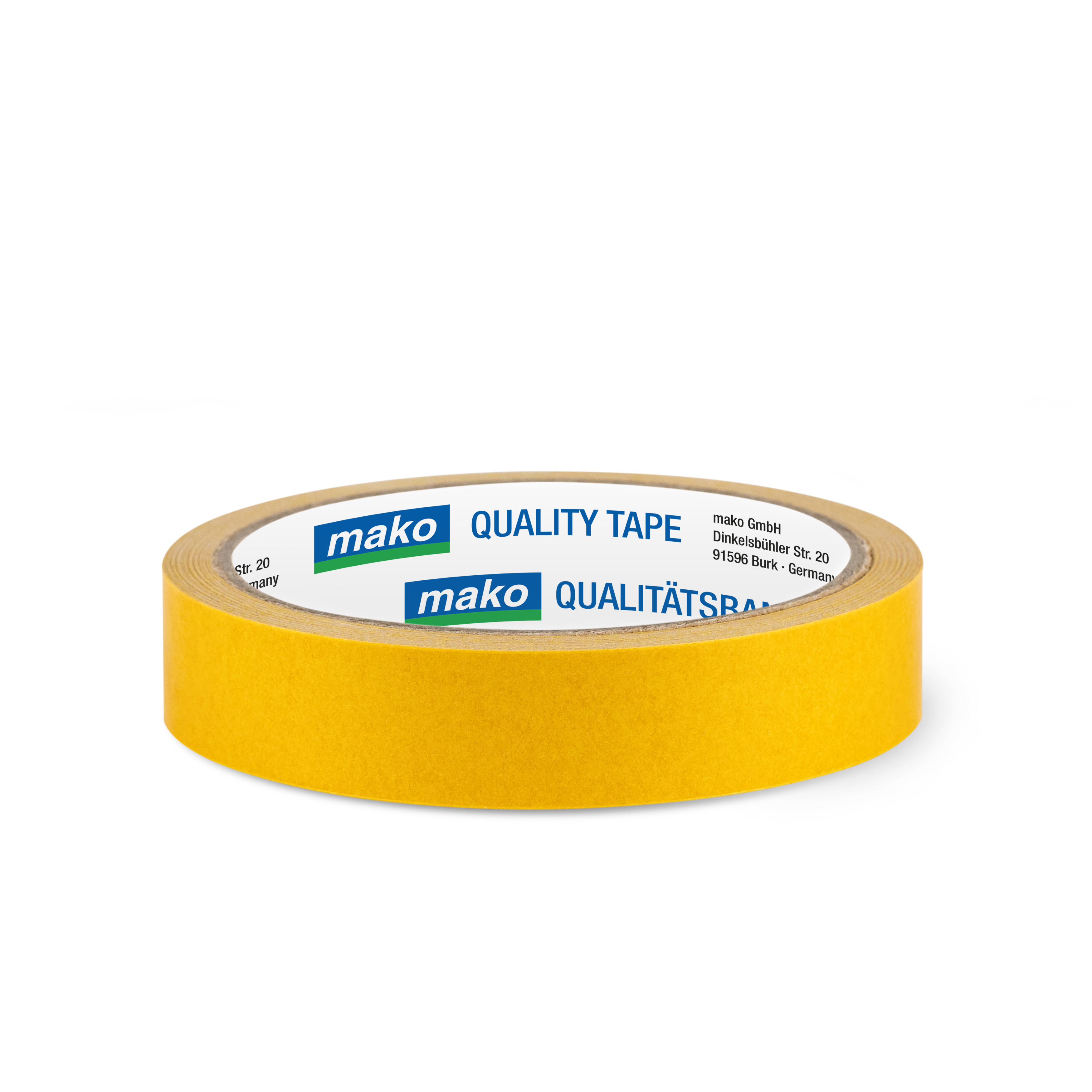 Mako Doppel-Klebeband 19 mm x 10 m Mako Doppel-Klebeband 19 mm x 10 m