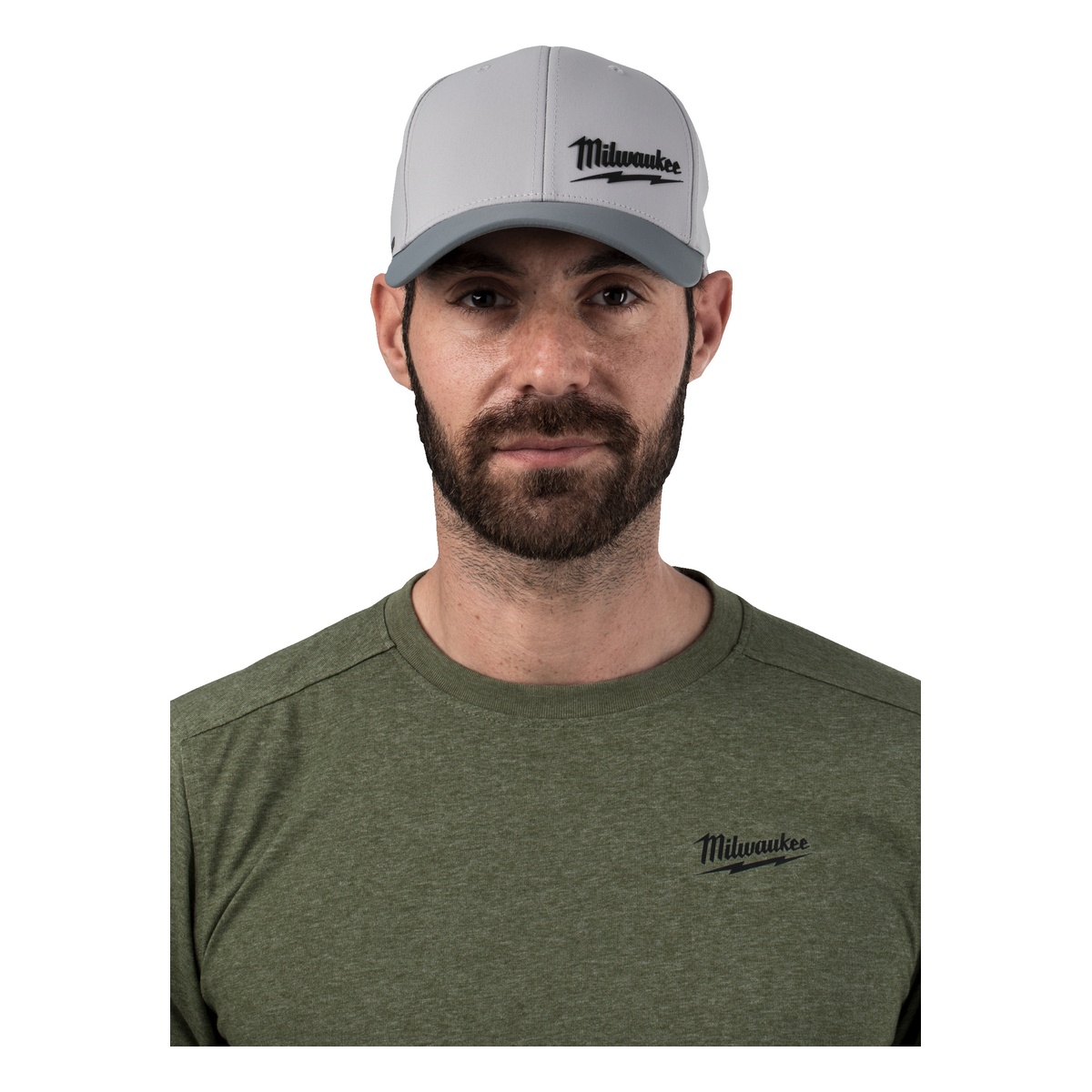 Milwaukee Performance Baseball Kappe grau mit UV-Schutz BCPGR Milwaukee Performance Baseball Kappe grau mit UV-Schutz BCPGR