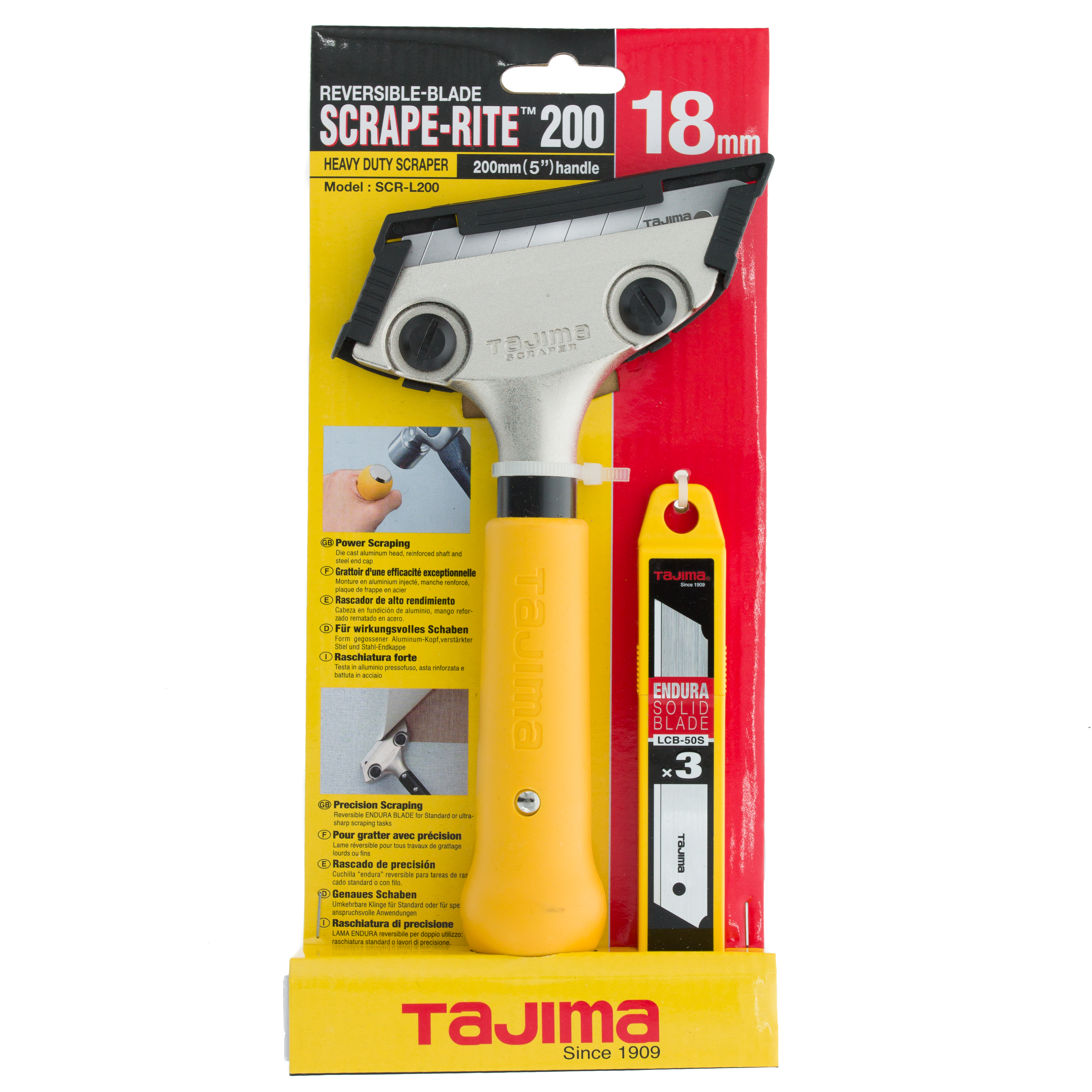 Tajima Scrape-Rite Schaber 200 mm - 1 Stk.