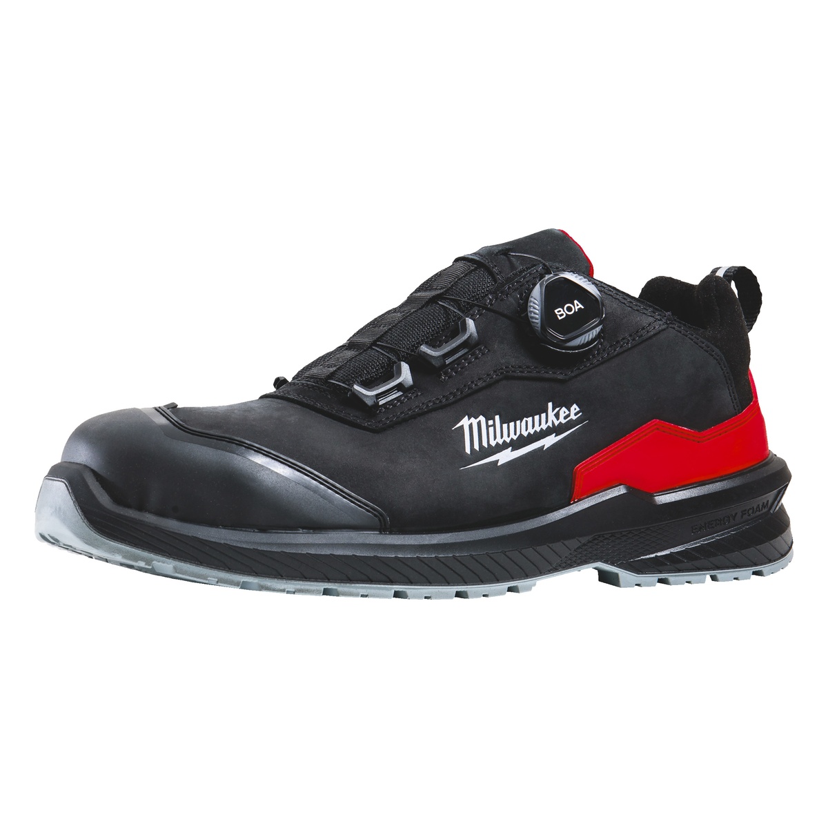 Milwaukee Sicherheits-Halbschuh BOA Leder schwarz FLEXTRED S3S Größe 44 - 1 Stk. Milwaukee Sicherheits-Halbschuh BOA Leder schwarz FLEXTRED S3S Größe 44 - 1 Stk.