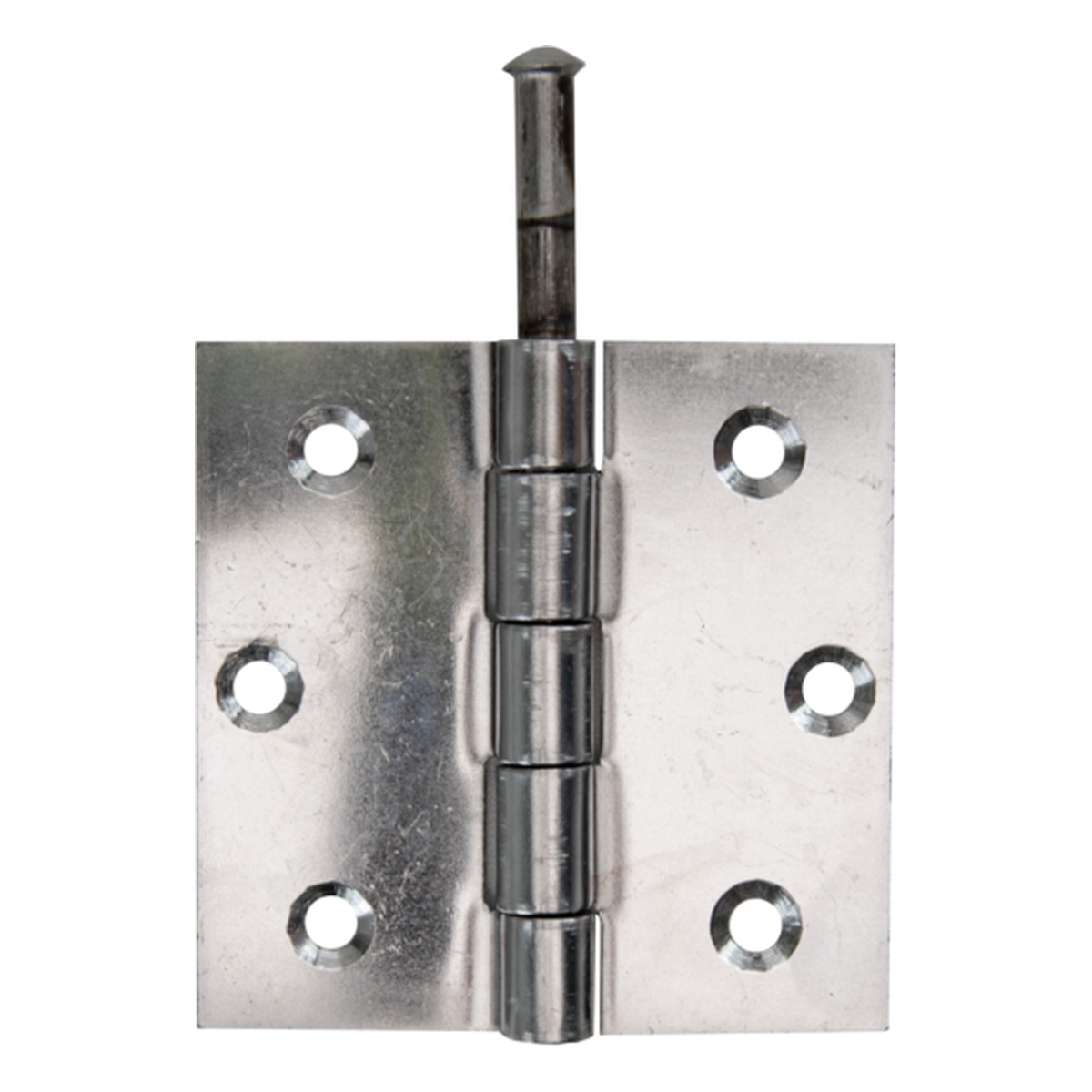 Alberts Scharnier, quadratisch, 76 x 76 mm, Edelstahl - 1 Stk.