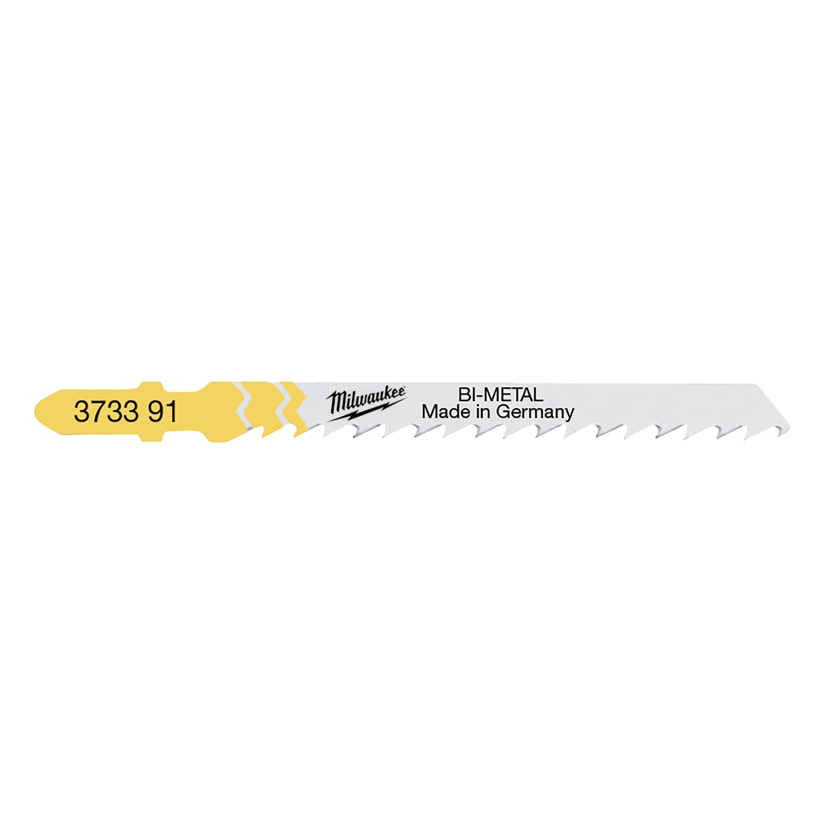 Milwaukee Stichsägeblatt Holz schnelle Schnitte Bi-Metall 75 x 4 mm T144DF - 5 Stk. Milwaukee Stichsägeblatt Holz schnelle Schnitte Bi-Metall 75 x 4 mm T144DF - 5 Stk.