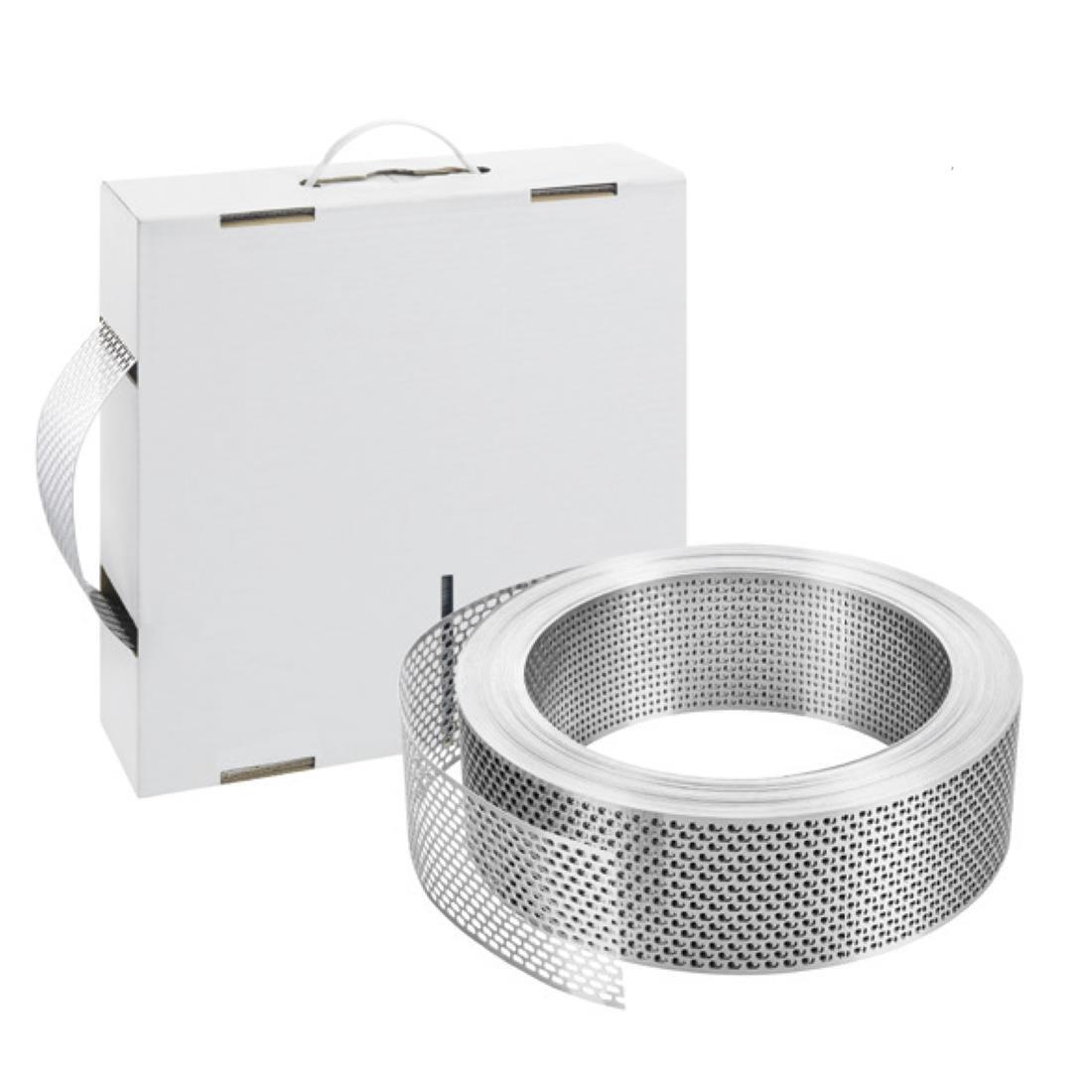 Protektor Lüftungsband 100 mm Aluminium natur (60 m/Rl.)