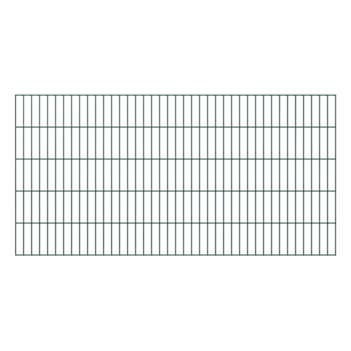Alberts Doppelstabmatte, Typ 6/5/6, 1000 x 2000 mm, grün RAL 6005 - 1 Stk. Alberts Doppelstabmatte, Typ 6/5/6, 1000 x 2000 mm, grün RAL 6005 - 1 Stk.