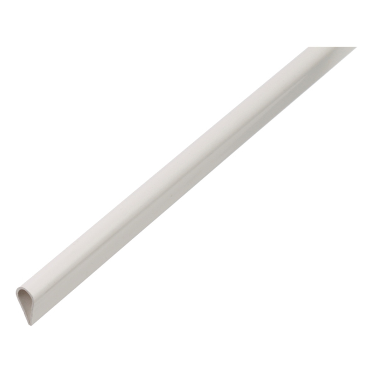 Alberts Klemmprofil, 15 x 0,9 x 2000 mm, PVC-U, Farbe: weiß - 1 Stk.