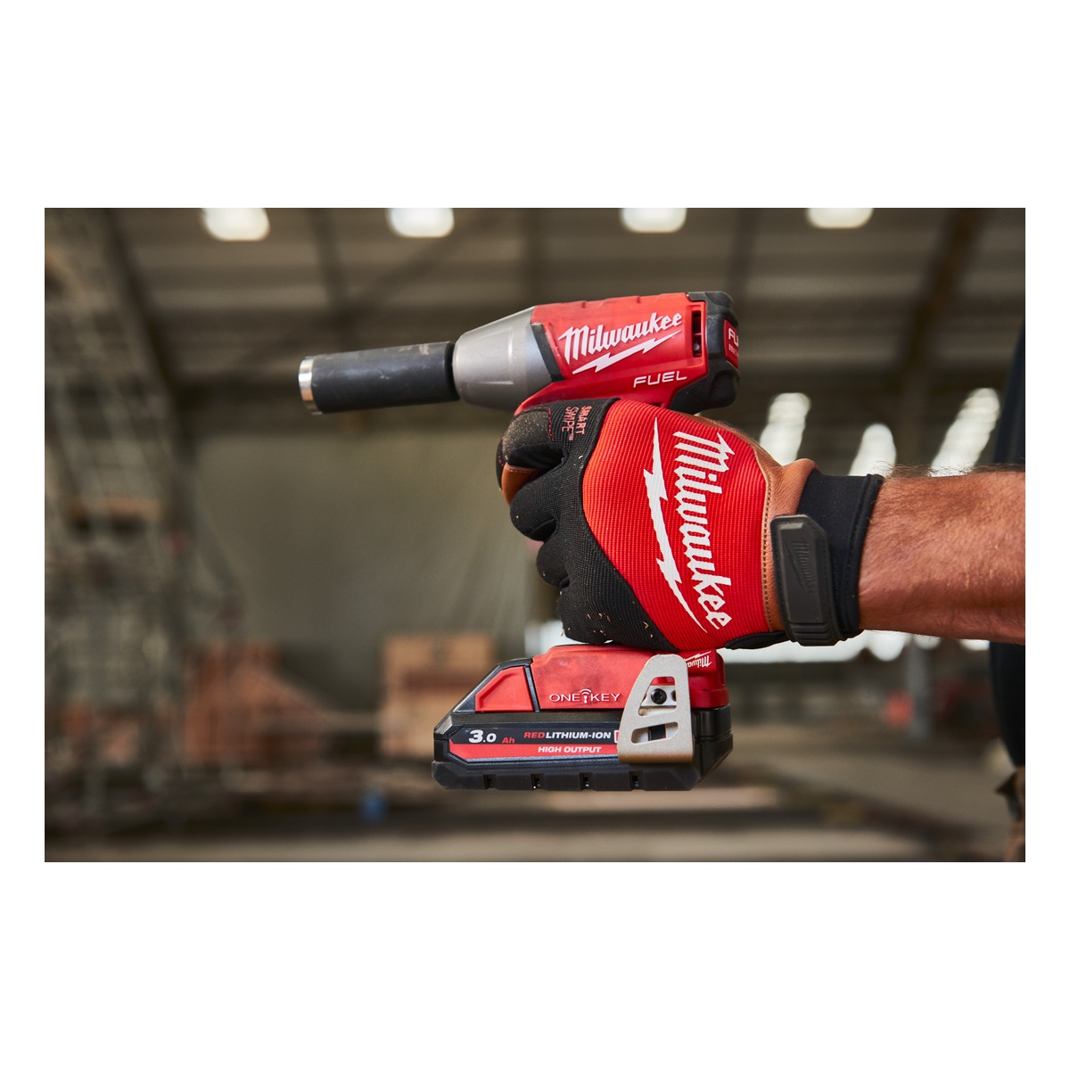 Milwaukee Leder-Hybrid-Arbeitshandschuhe aus Ziegenleder, Größe 7 (S)