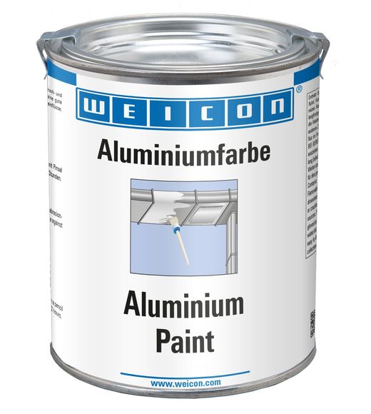 WEICON Aluminiumfarbe, Korrosionsschutz aus Aluminiumpigmentbeschichtung