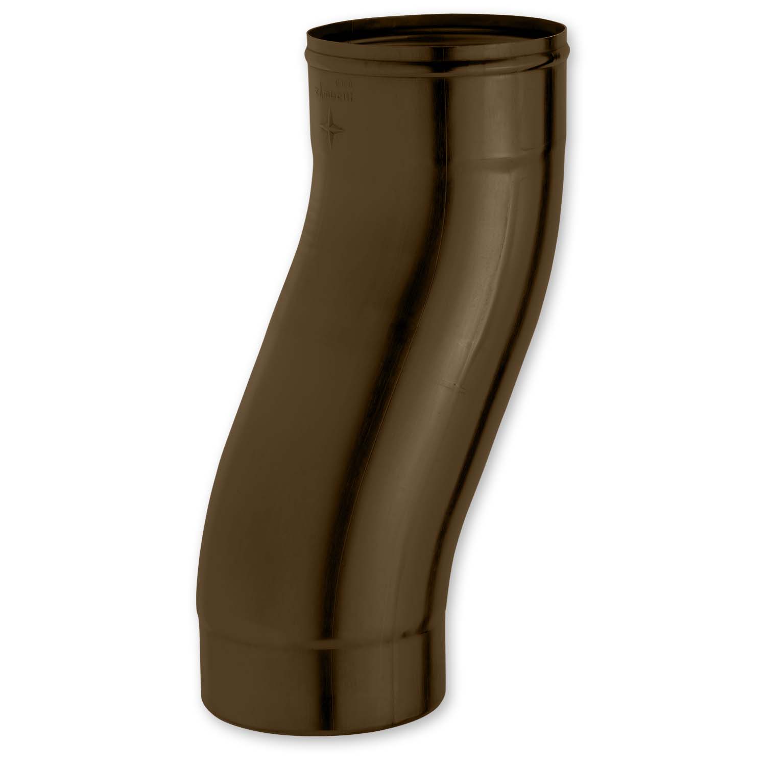 Zambelli Sockelknie 100 mm, verzinkt, Farbe Testa di Moro Zambelli Sockelknie 100 mm, verzinkt, Farbe Testa di Moro