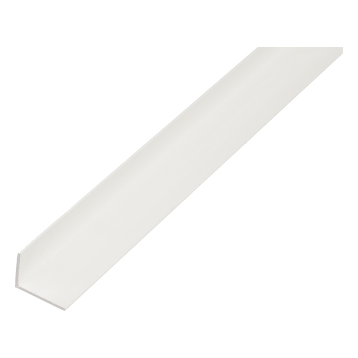 Alberts Alberts eco Winkelprofil, 20 x 10 x 2000 mm, PVC-U, Farbe: weiß - 1 Stk.