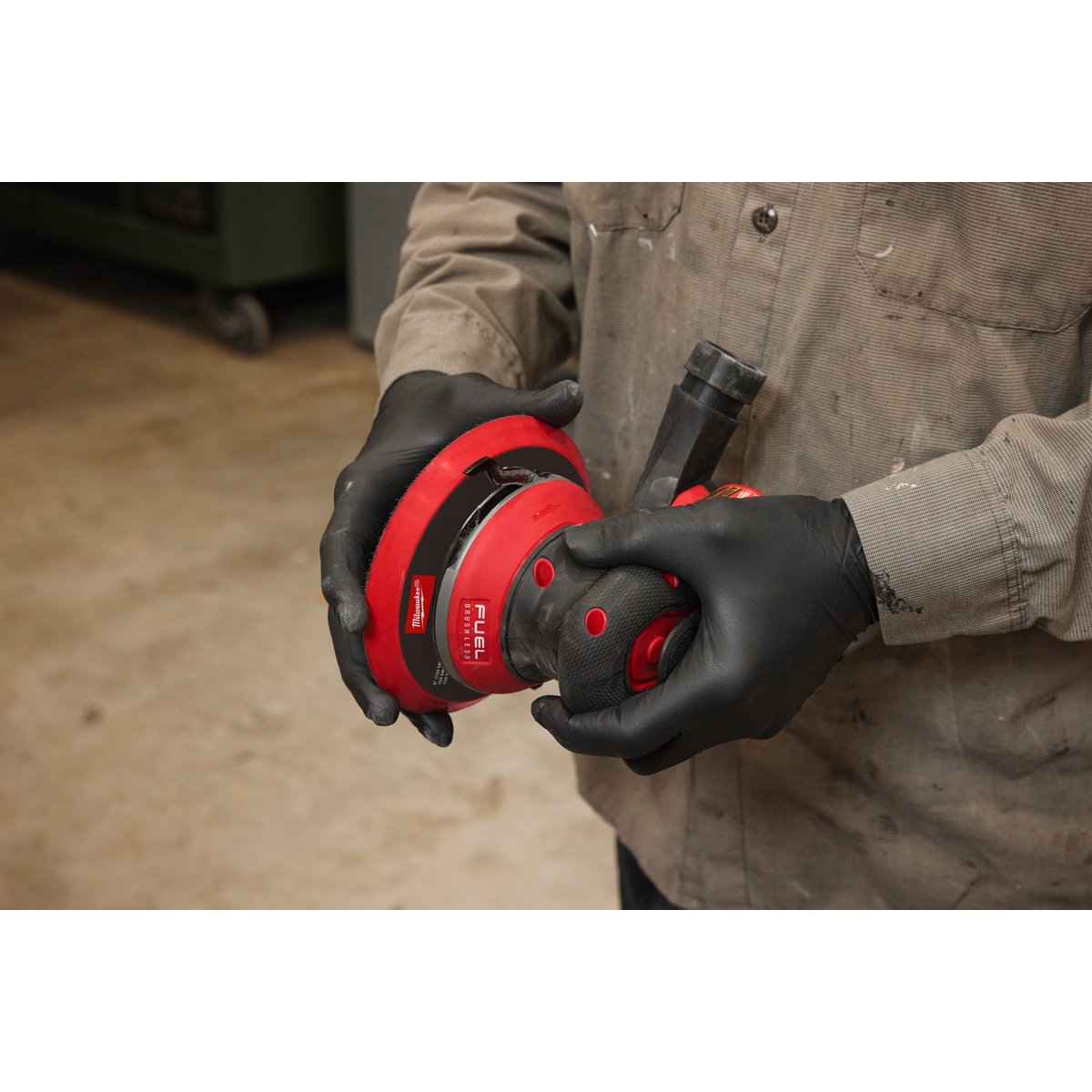 Milwaukee M12 FUEL Akku-Exzenterschleifer 150 mm M12FROS2.5-0 - 1 Stk.