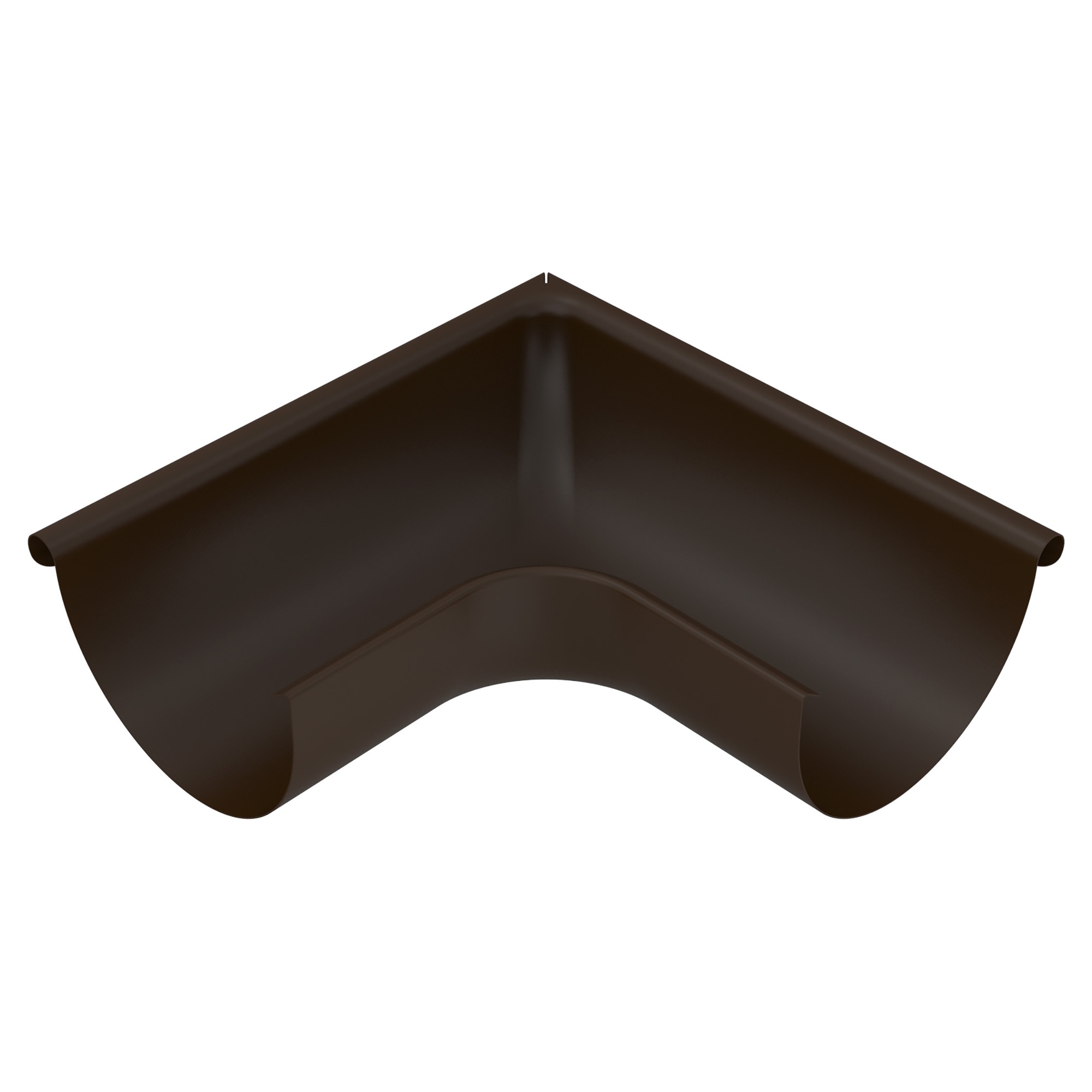 Zambelli Rinnenwinkel Meister-Winkel 333, 6-teilig, Schenkellänge 300 mm, Außeneck, Dunkelbraun RAL 8019, COLORDUR, mit Zambelli-Logo - 1 Stk.