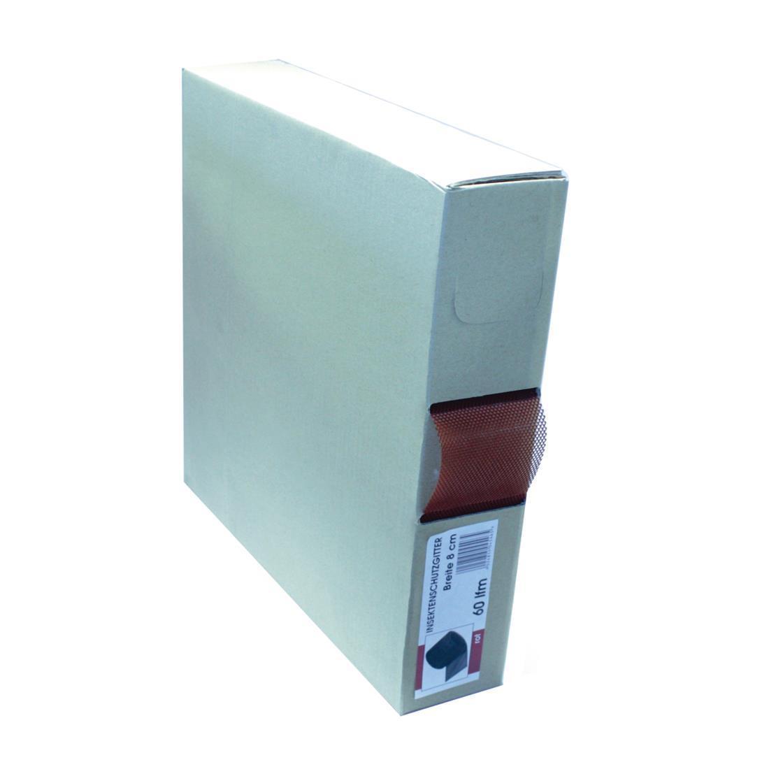 Lüftungsband Insektenschutzgitter PVC, Rot Lüftungsband Insektenschutzgitter PVC, Rot