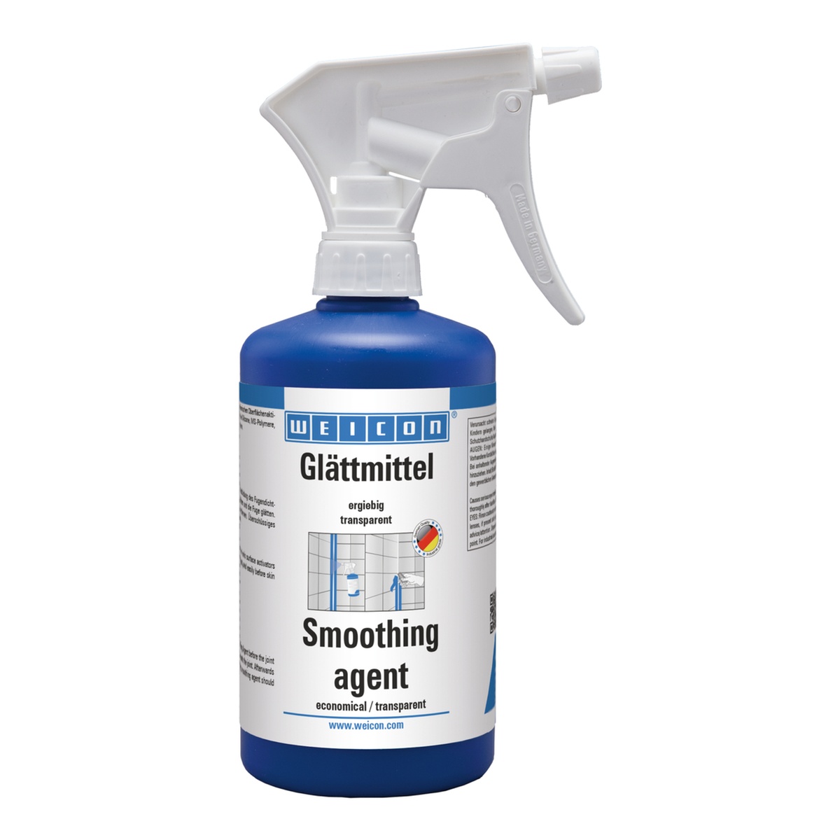 WEICON Glättmittel 500 ml Sprühflasche, für elastische Kleb- und Dichtstoffe