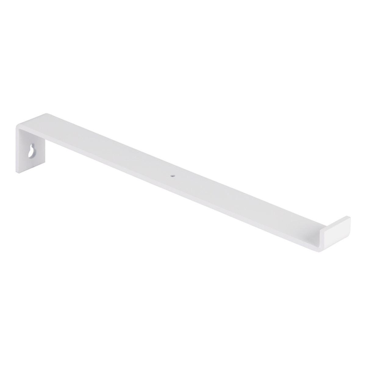 Alberts Regalträger Ben, 62 x 309 x 30 mm, Stahl, weiß mit Feinstruktur kunststoffbeschichtet RAL 9016 - 1 Stk.