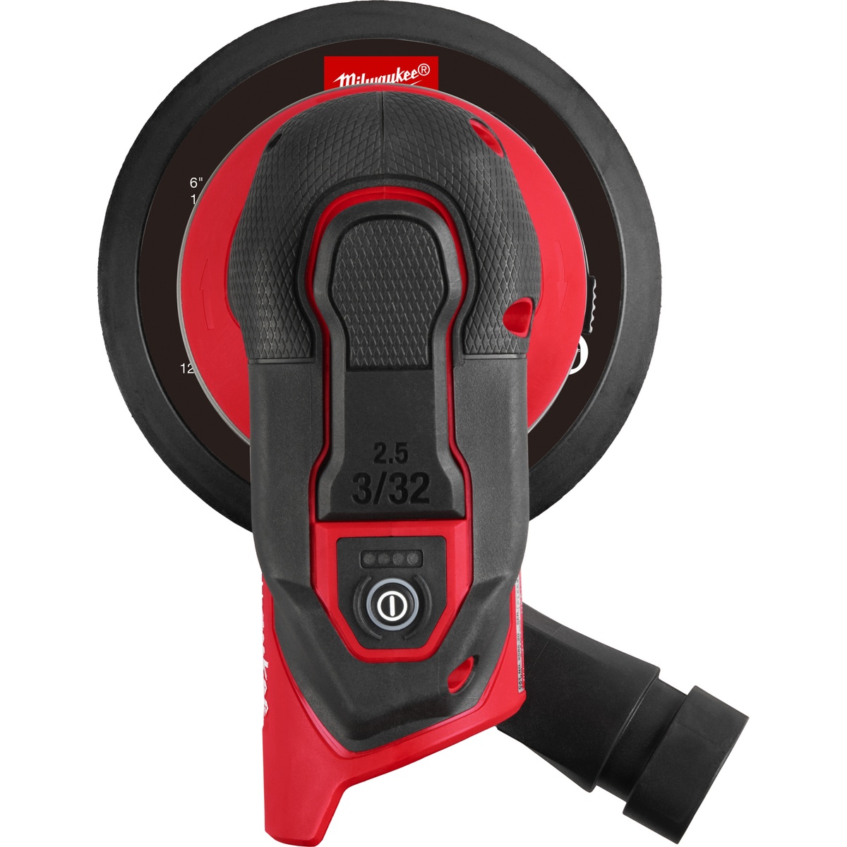 Milwaukee M12 FUEL Akku-Exzenterschleifer 150 mm M12FROS2.5-0 - 1 Stk.