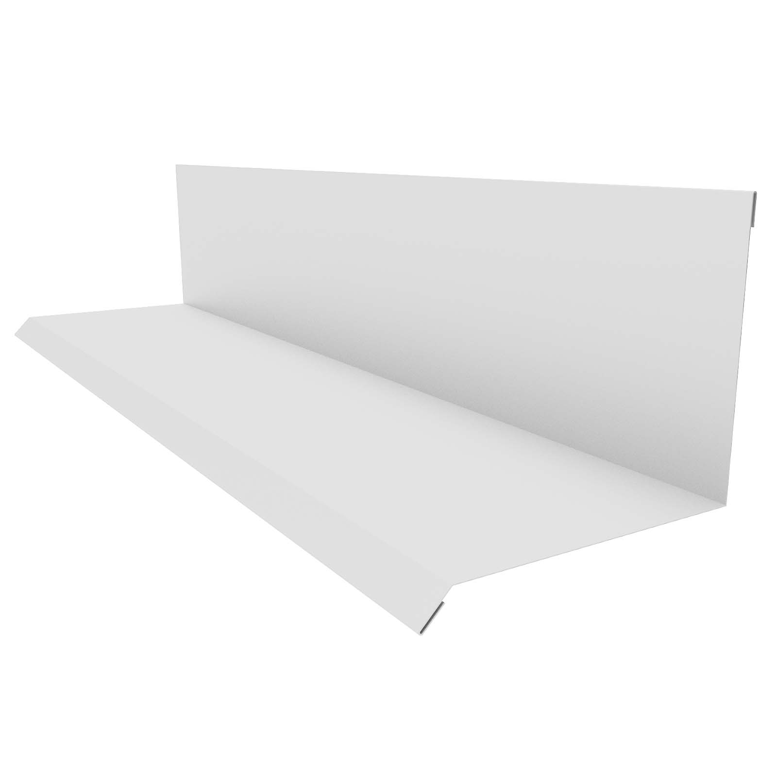 Wandanschluss 2m, 0,5mm, RAL9010 Reinweiss Wandanschluss 2m, 0,5mm, RAL9010 Reinweiss