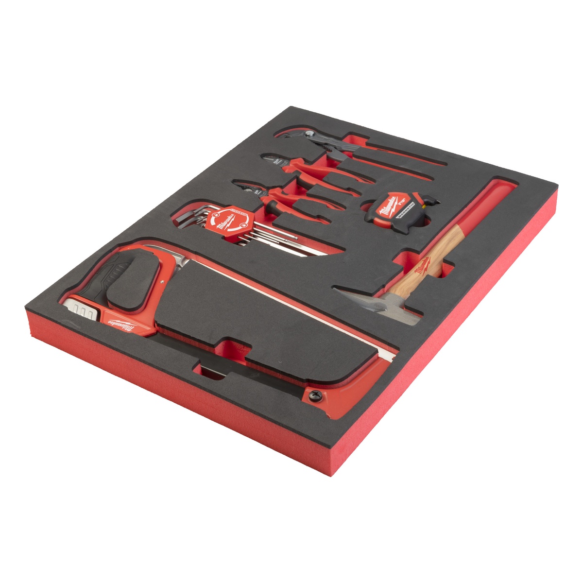 Milwaukee Werkzeug Einlage 15-teilige Einlage für Werkstattwagen 78 cm - 1 Stk.