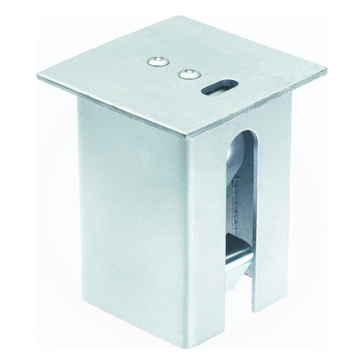 Alberts Abdeckkappe für eckige Bodenhülsen für Absperrpfosten, 115 x 90 x 5 mm, Stahl roh, feuerverzinkt passiviert - 1 Stk. Alberts Abdeckkappe für eckige Bodenhülsen für Absperrpfosten, 115 x 90 x 5 mm, Stahl roh, feuerverzinkt passiviert - 1 Stk.