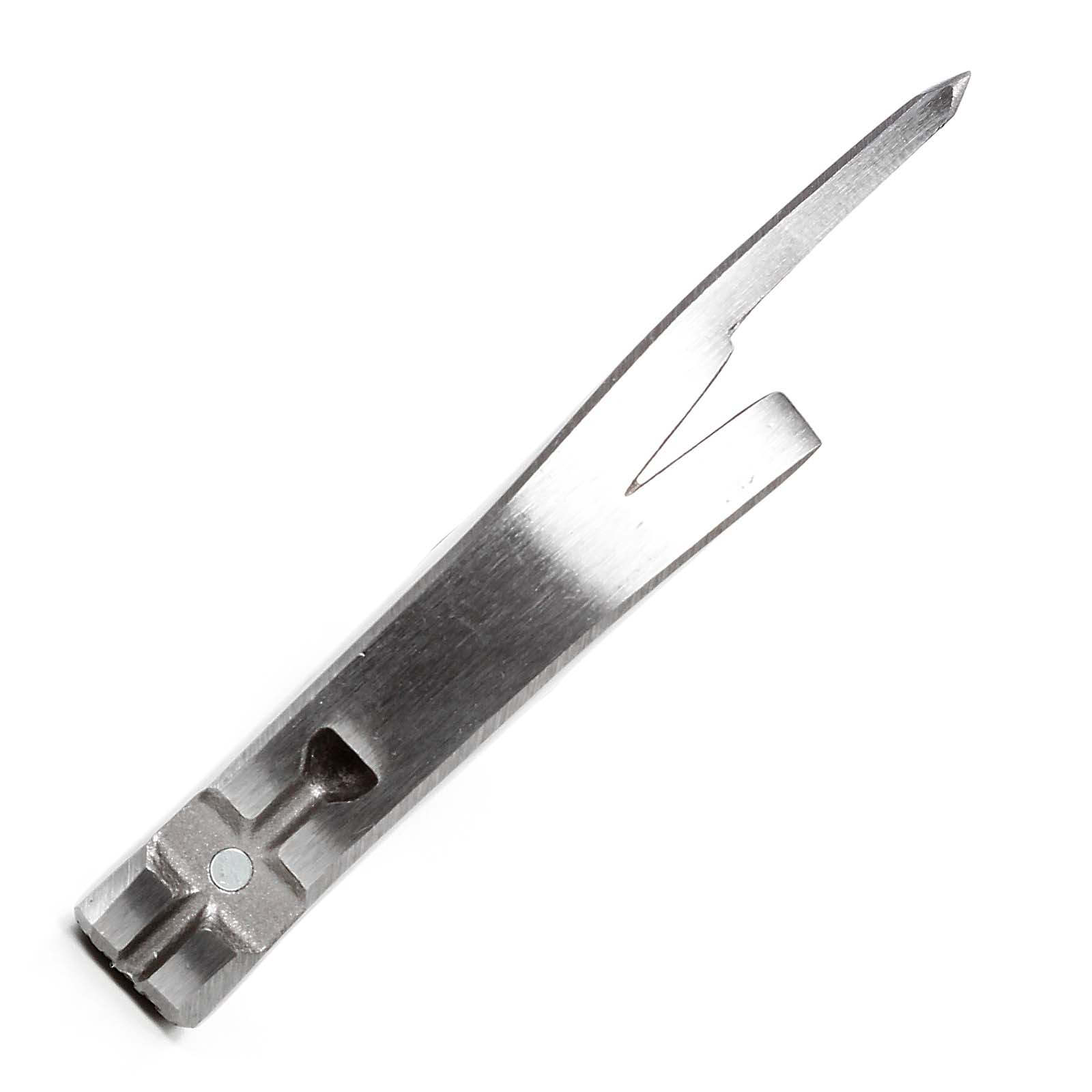 Picard Latthammer Nr. 698, 600 g, geraute Bahn, Chrom-Molybdän-Rohrstiel, magnetischer Nagelhalter