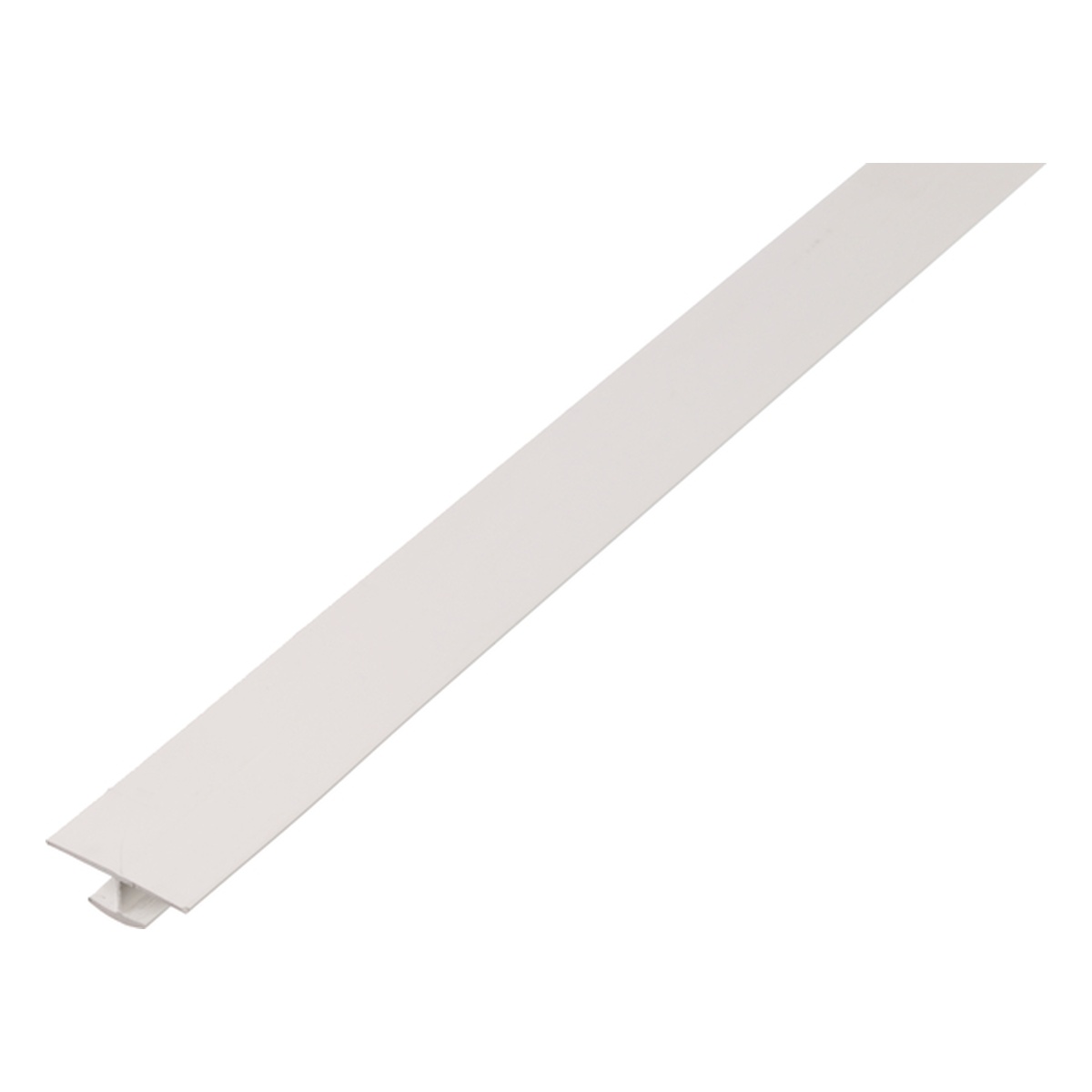 Alberts H-Profil, 25 x 6 x 10 x 1000 mm, PVC-U, Farbe: weiß - 1 Stk.