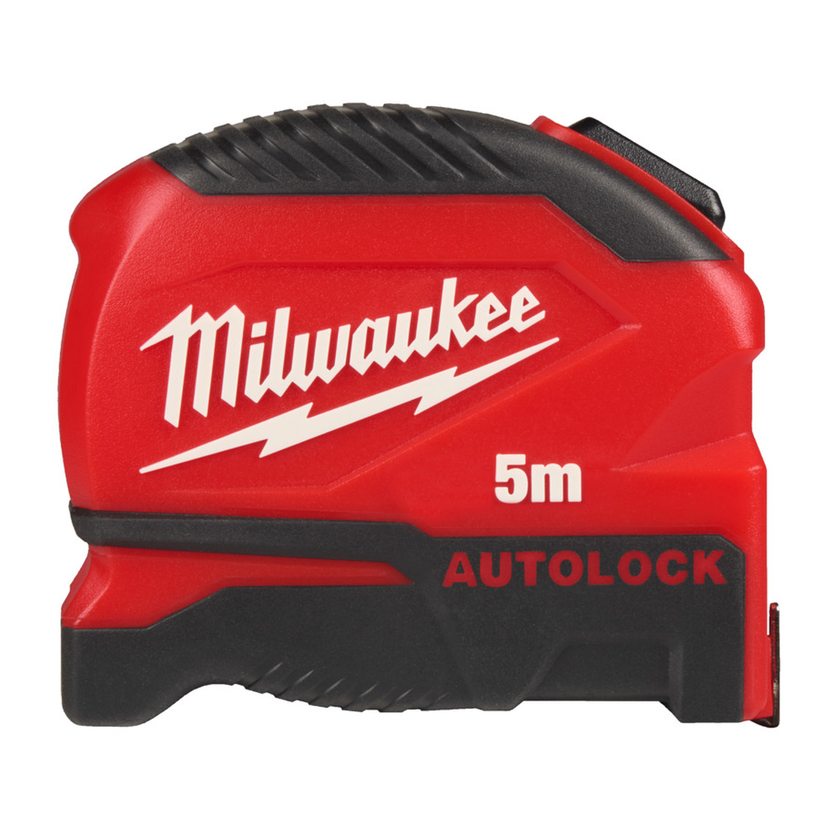 Milwaukee Bandmaß Pro-Compact Autolock Gen II, 25 mm Bandbreite, automatische Bandbremse, Gürtelclip, Klasse II