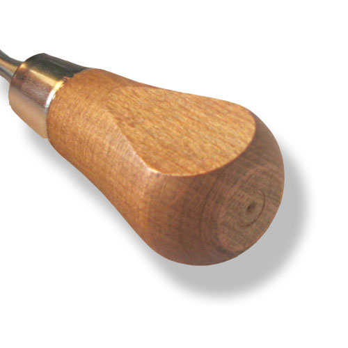 Narex Kurzbeitel Wood Line Plus 6 mm, kurzer Ballengriff mit Messingzwinge, 59 HRC