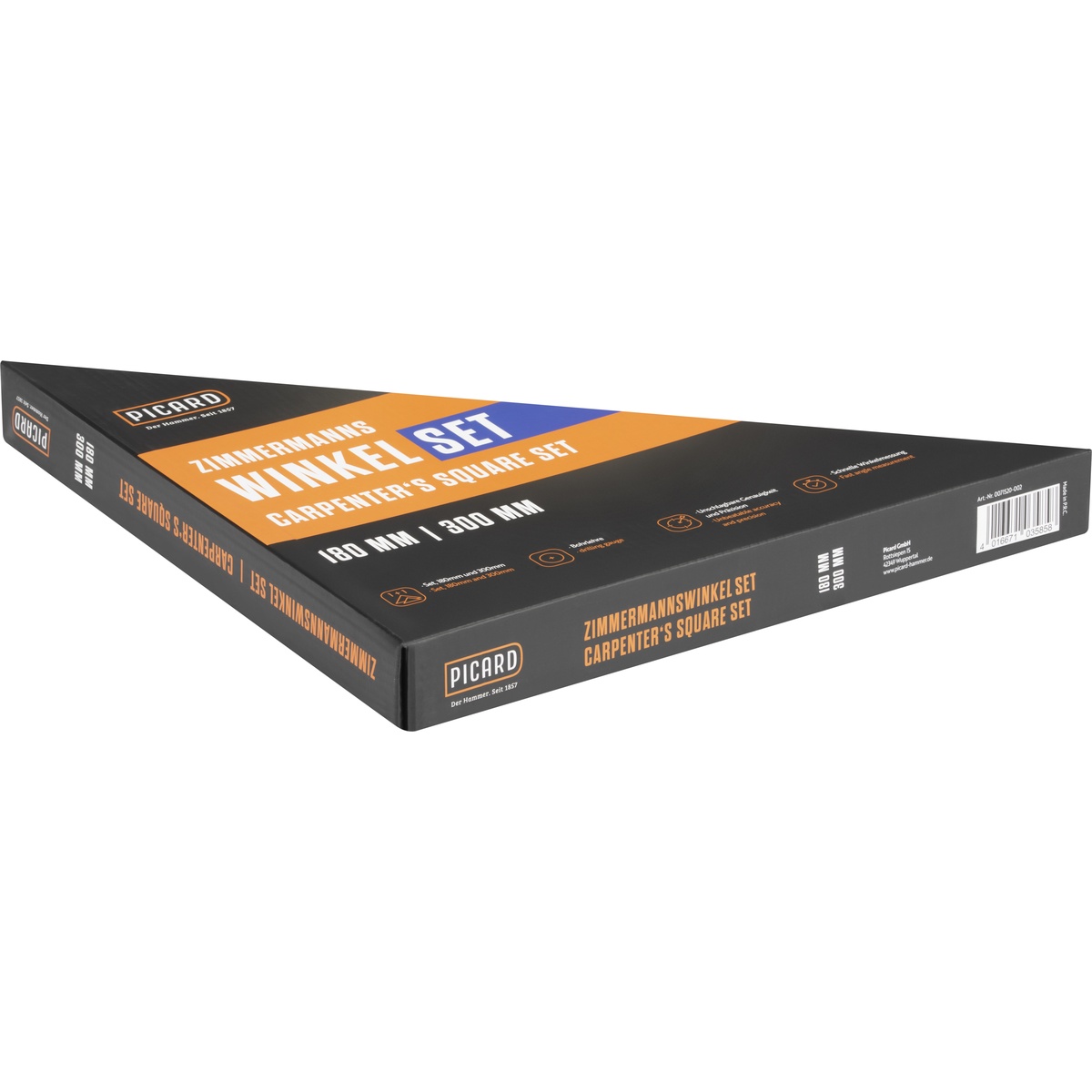 Picard Zimmermannswinkel Alu Set - 1 Stk.