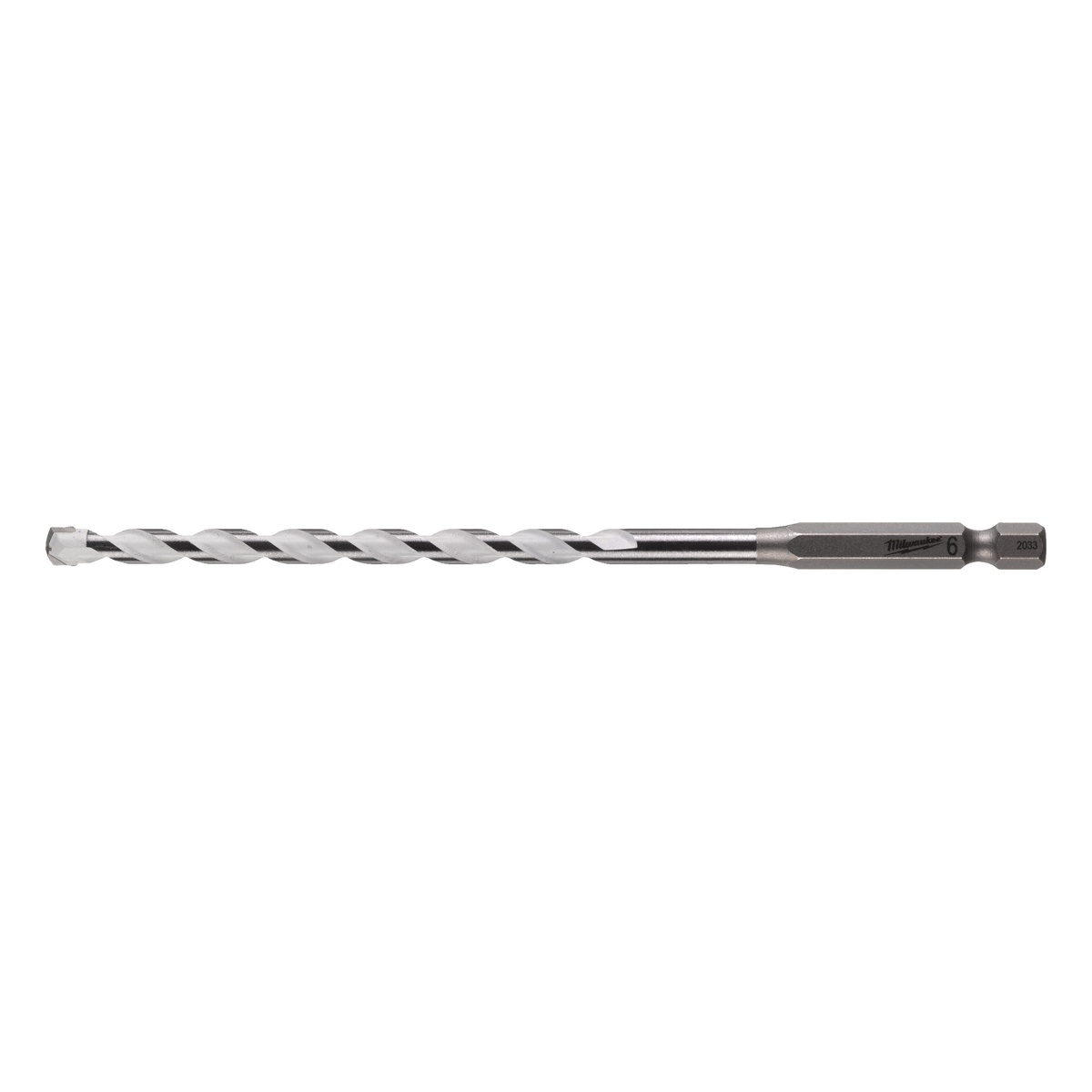 Milwaukee Multimaterialbohrer SHOCKWAVE Ø 6 x 150 mm, 1/4 Zoll Sechskantschaft, Hartmetallspitze, schlagfest