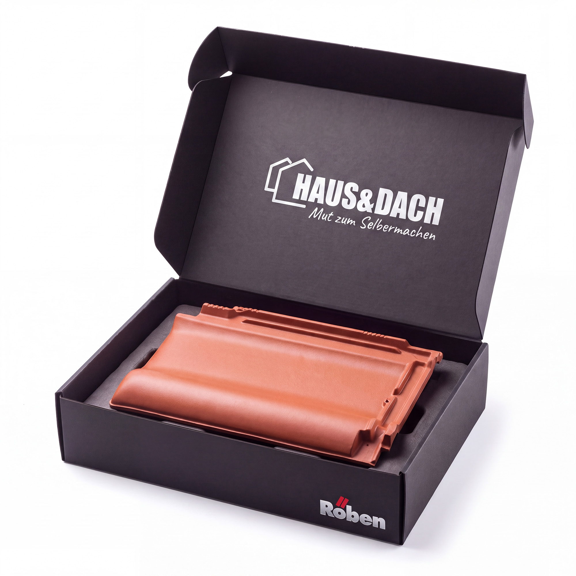 Röben Flandern plus Flächenziegel Rot engobiert, Produktfoto