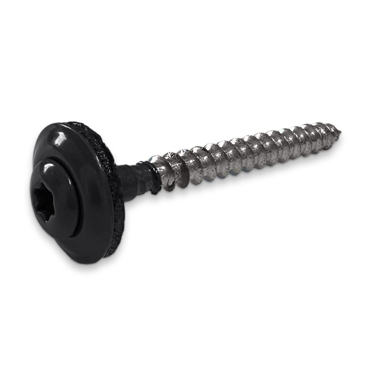 Spenglerschraube 4,5 x 25 mm, RAL 9005 Tiefschwarz, Edelstahl A2, 2-teilig, 1 Stk. Spenglerschraube 4,5 x 25 mm, RAL 9005 Tiefschwarz, Edelstahl A2, 2-teilig, 1 Stk.