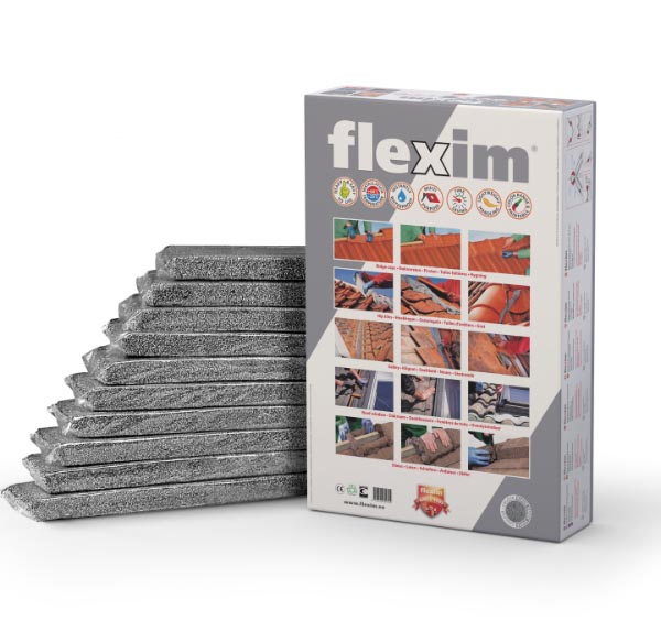 Allform Flexim Dachmörtel grau 10 Streifen