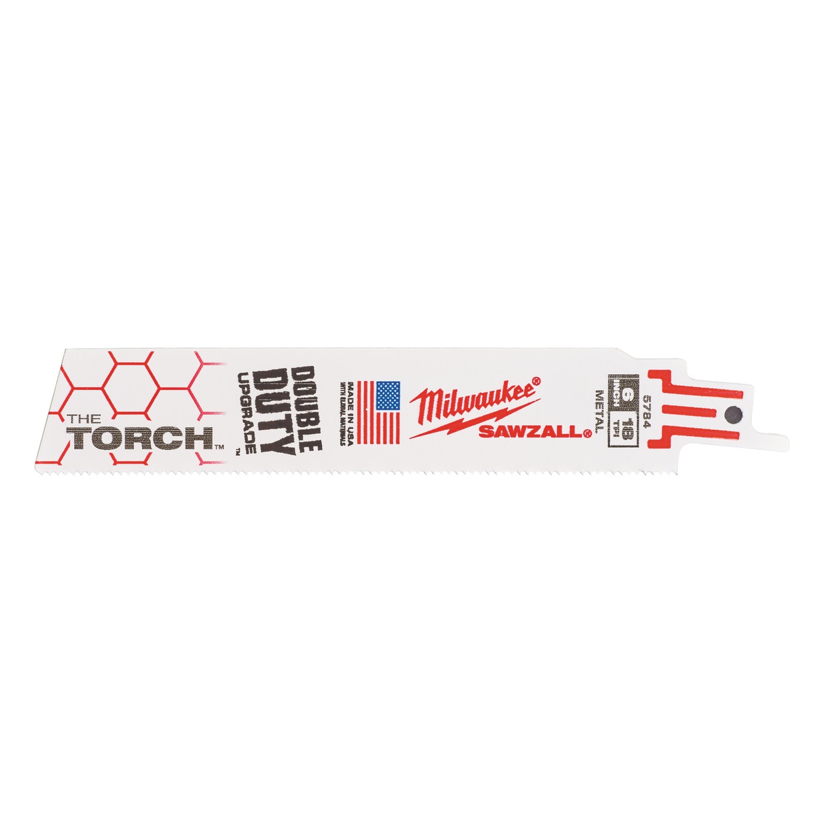 Milwaukee Säbelsägeblatt Metall THE TORCH 150 x 1,4 mm (18 TPI) - 25 Stk.