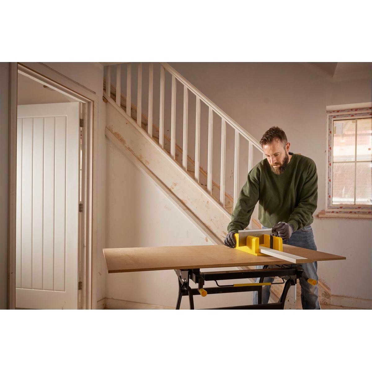 Stanley Gehrungslade PVC 300mm, mit Saege