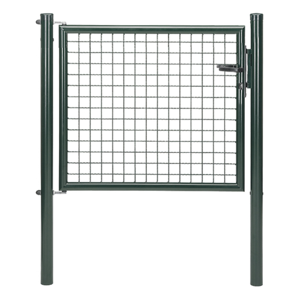 Alberts Wellengitter-Einzeltor, 1060 x 1250 x 60 mm, Stahl roh, zinkphosphatiert, anthrazit-metallic kunststoffbeschichtet - 1 Stk.