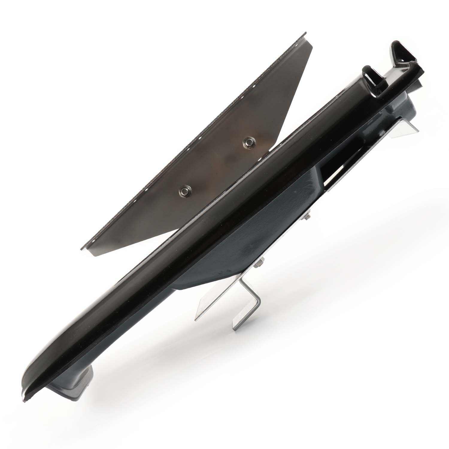 Fleck Solar-Trägerpfanne mit VA-Halterung Flachdach F 8 1/2 Schwarz edelengobiert, Nibra