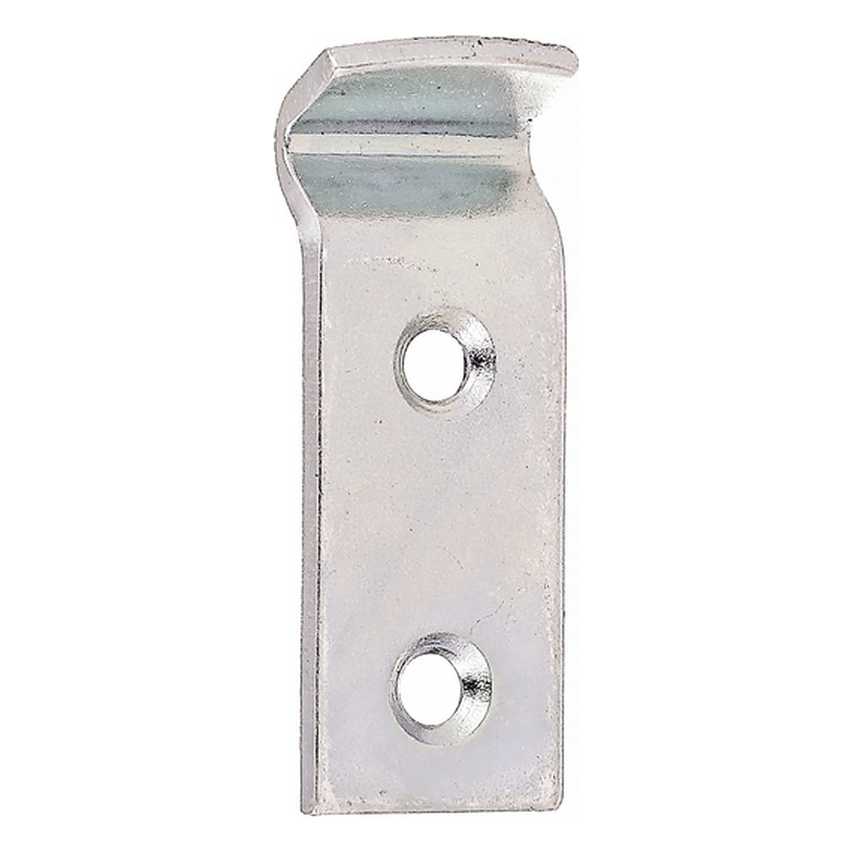 Alberts Schließhaken für Kistenverschlüsse, gekröpft, 50 x 18 mm, Stahl roh, galvanisch verzinkt Dickschichtschutz - 1 Stk.