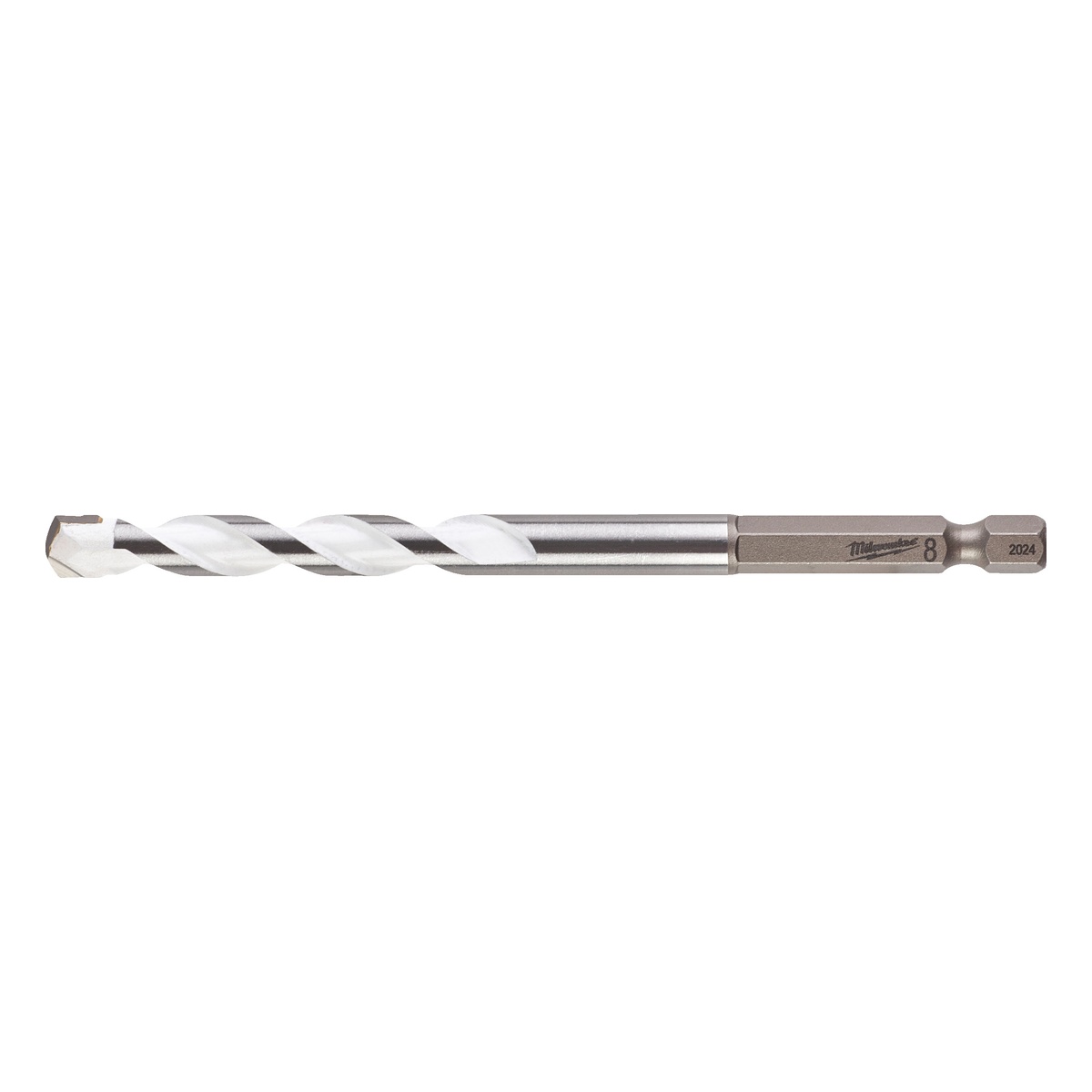Milwaukee Multimaterialbohrer SHOCKWAVE Ø 8 x 120 mm, 1/4 Zoll Sechskantschaft, Hartmetallspitze, schlagfest