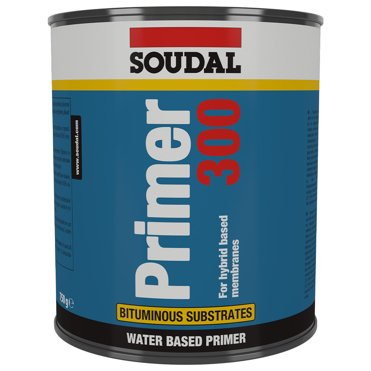 Soudal Primer 300 wasserbasierter Haftprimer für bituminöse Untergründe 750 ml