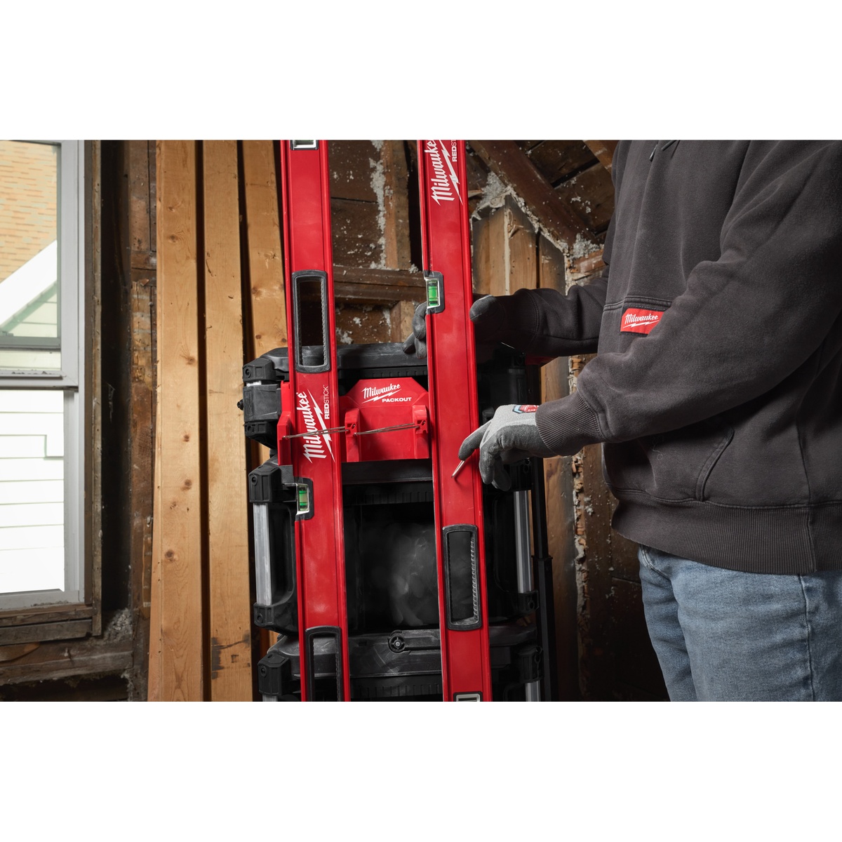Milwaukee PACKOUT Seitenhalterung für lange Werkzeuge - 1 Stk.