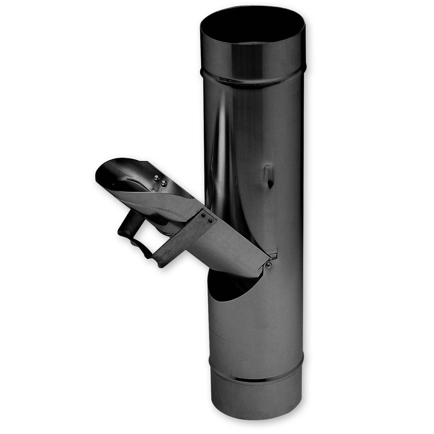 Zambelli Regenwasserklappe 100 mm, verzinkt, Schwarz, ohne Sieb Zambelli Regenwasserklappe 100 mm, verzinkt, Schwarz, ohne Sieb