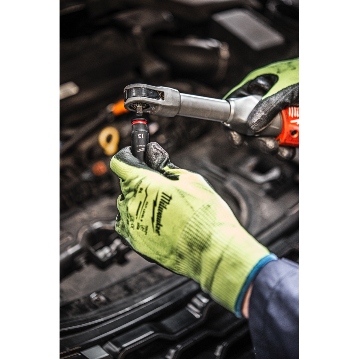 Milwaukee SHOCKWAVE Schlagnuss-Set 3/8" kurz, 9tlg.