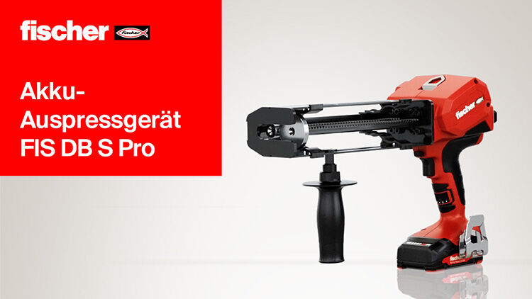 Fischer Akku-Auspressgerät FIS DB S Pro Solo