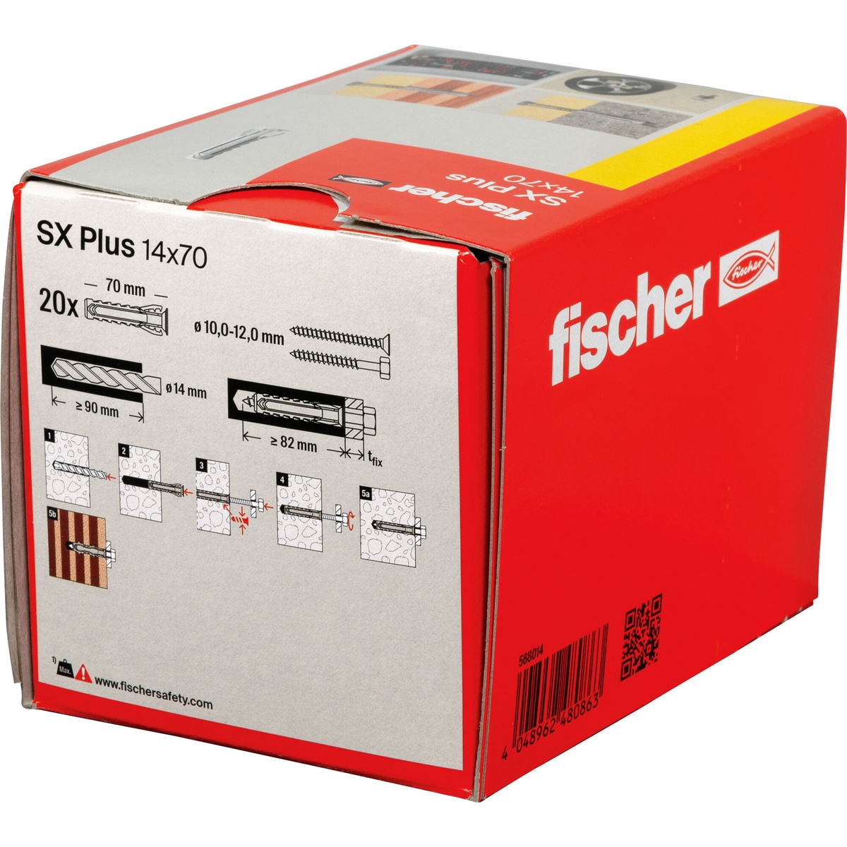 Fischer Dübel SX Plus 14x70 mm 20 Stk.