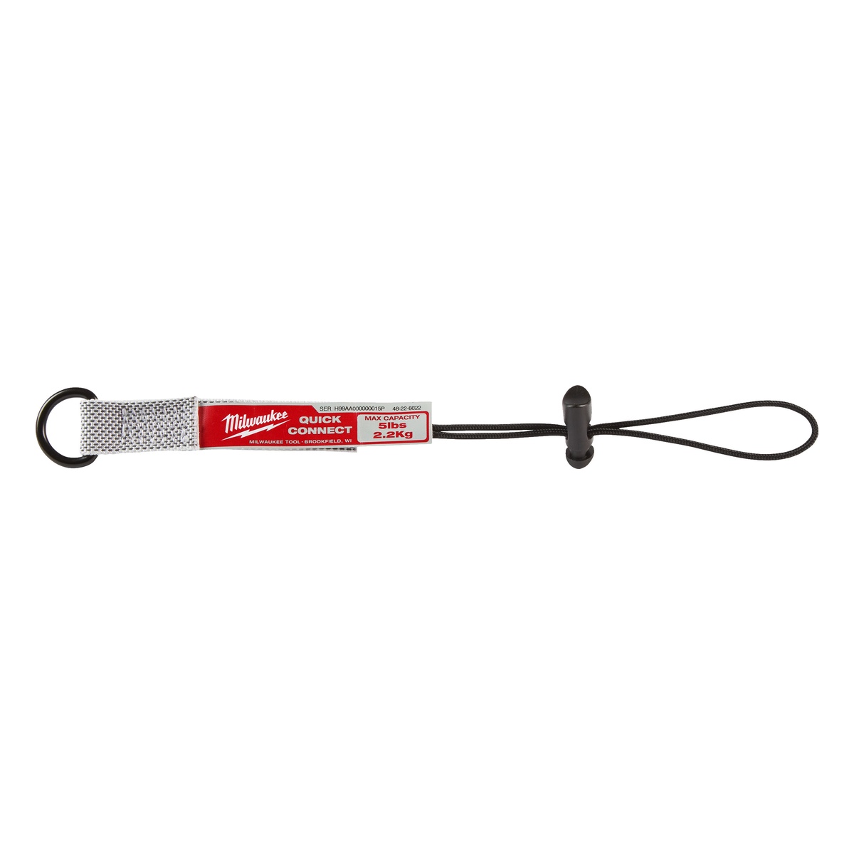 Milwaukee QUICK-CONNECT Sicherungsband mit Schlaufe bis 2,25 kg - 3 Stk.