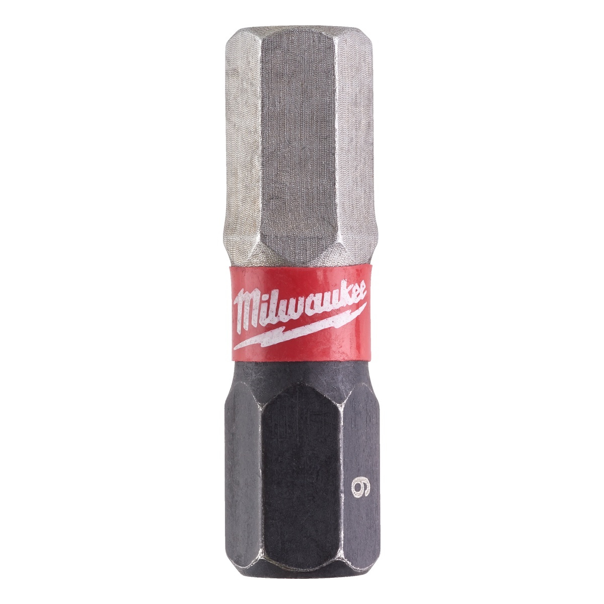 Milwaukee Bit Innensechskant HEX 6 x 25 mm, SHOCKWAVE, schlagfest, 2 Stück